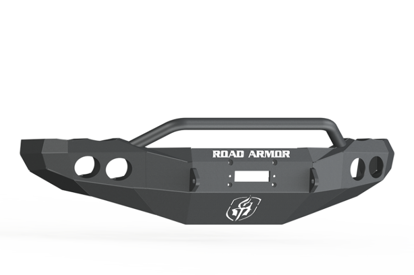 Road Armor 44034B 02-05 Dodge 1500 Stealth Front Winch Bumper w/Pre-Runner Guard - Tex Blk