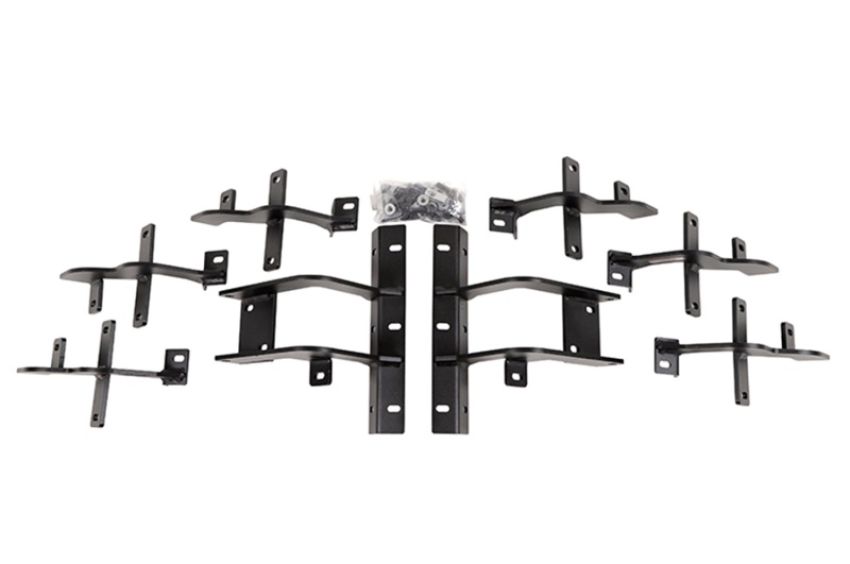 Dee Zee DZ66327W Deezee 15-23 Ford F-150/Super Duty Running Board Hex Bed Access Bracket Kit