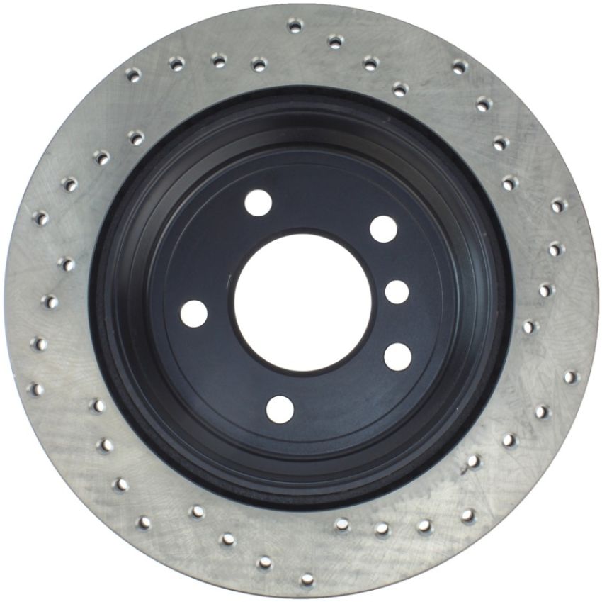 Stoptech 128.34091R Drilled Sport Brake Rotor