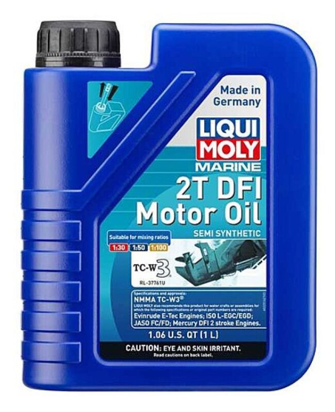 LIQUI MOLY 22516 1L Marine 2T DFI Motor Oil