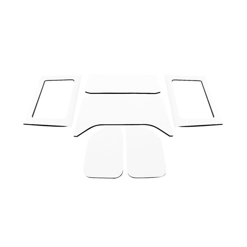Design Engineering 50292 Headliner Kit Jeep Wrangler JK 2011-18 4 Door White
