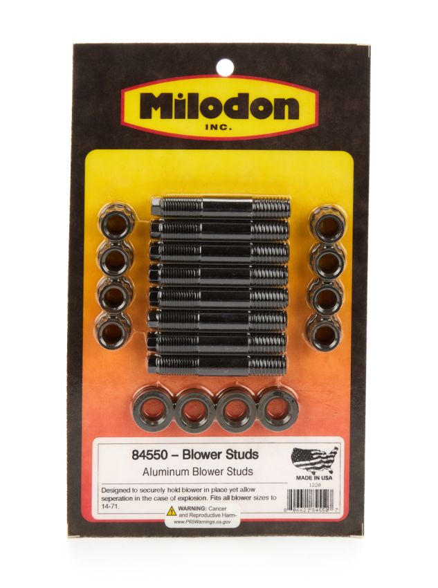 MILODON MIL84550 Aluminum Blower Studs