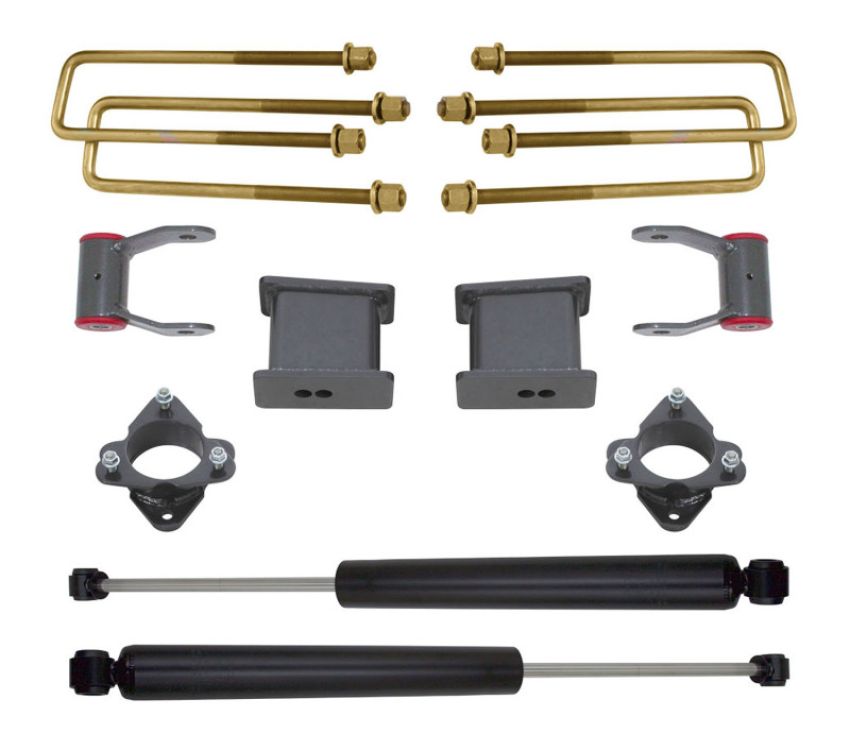 Maxtrac 901750 16-18 GM C1500 2WD w/Stamped Steel/Alum. Susp. 4in Rear Lift Kit