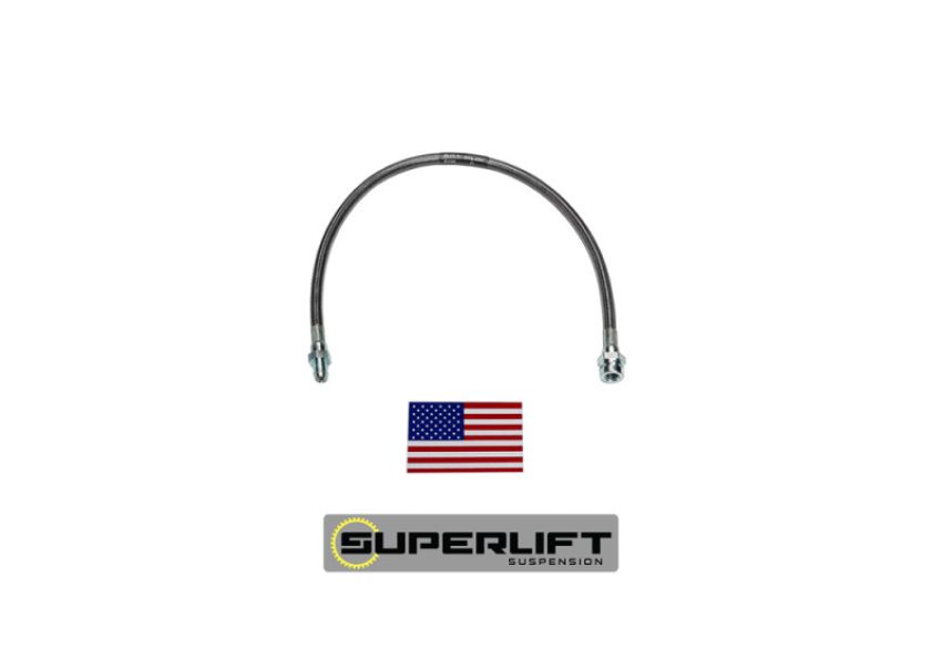 Superlift 91455 79-96 Toyota Pickup/4Runner w/ 3-7in Lift Kit (Single) Bullet Proof Brake Hose
