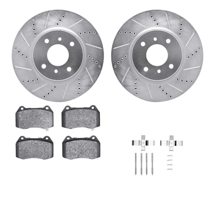 Dynamic Friction 7512-67060 Rotor Kit