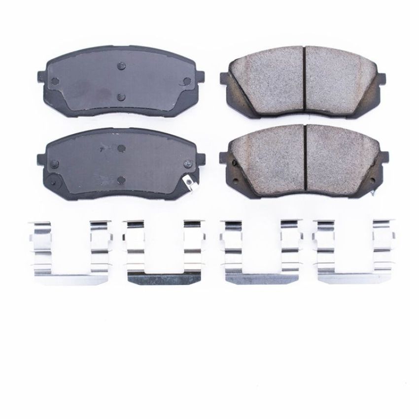 PowerStop 17-1295 PowerStop - Z17 Low-Dust Ceramic Brake Pads with Hardware