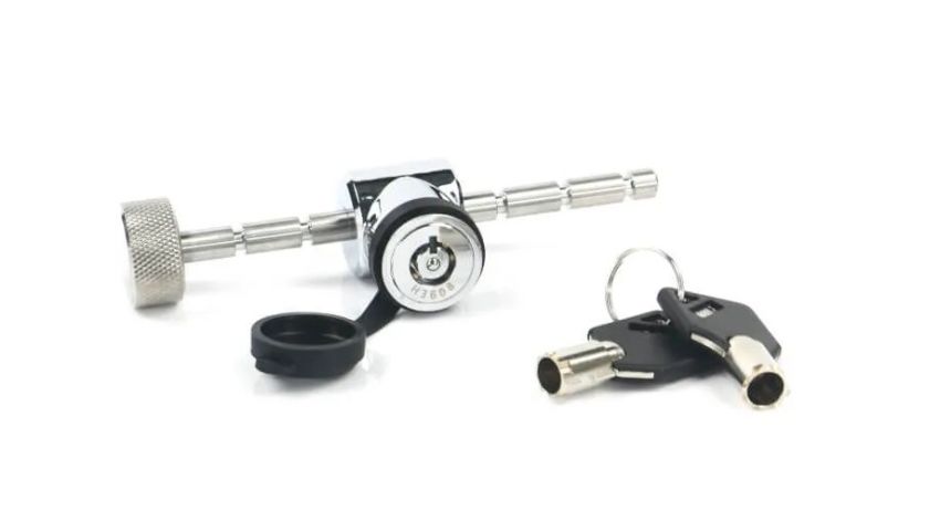 Weigh Safe WS11 Adjustable Coupler Latch Lock (Can Be Keyed-Alike) - Stainless Steel