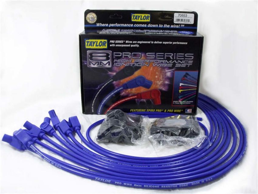 Taylor Cable 70653 Pro Wire 8mm Blue