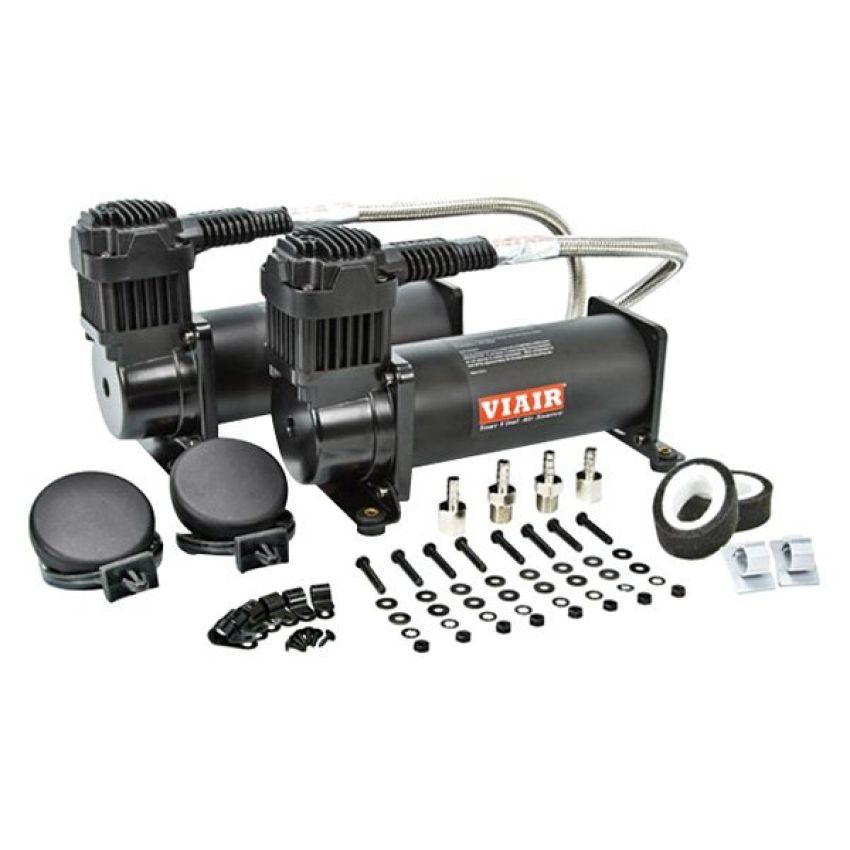 Air Lift 23444B Viair 444C Dual Pack Compressor - 200 PSI - Black