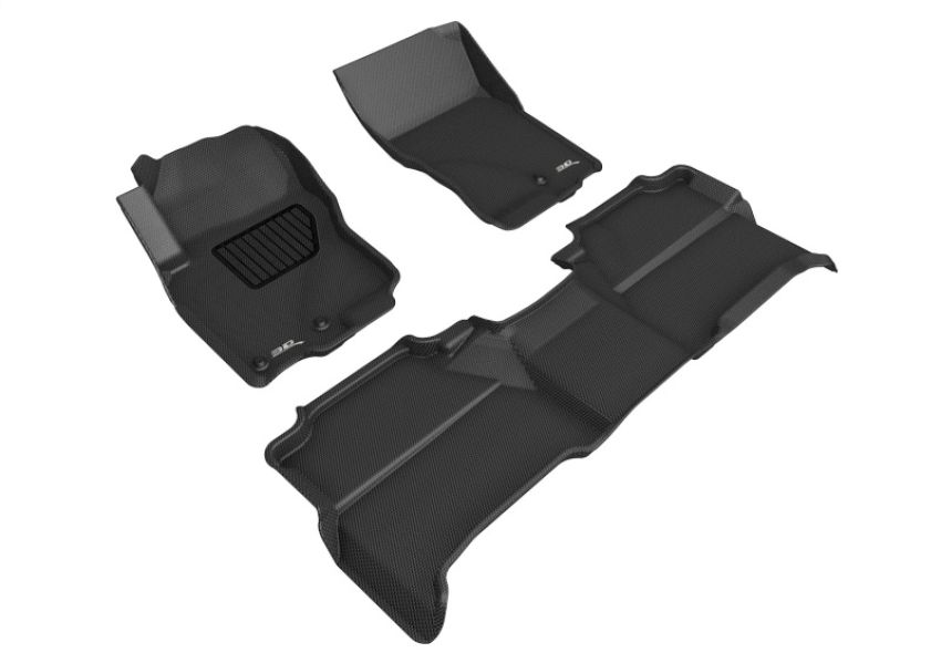 3D MAXpider L1NS06601509 05-19 Nissan Frontier Crew Cab With R2 Subwoofer Kagu Black R1 R2 (2 Eyelets)