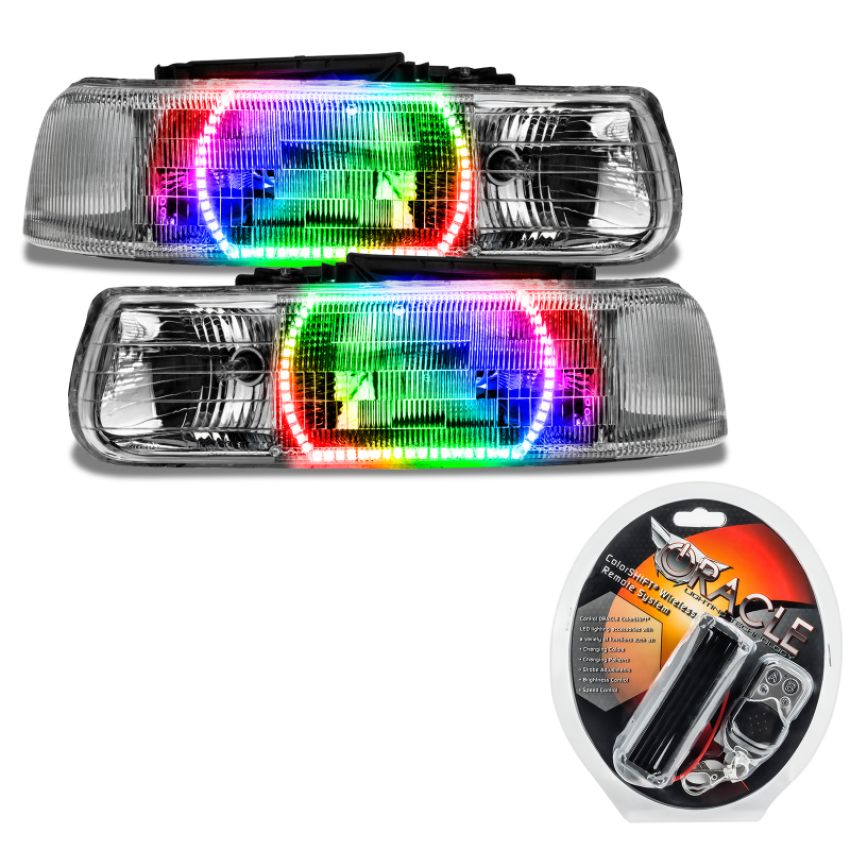 Oracle Lighting 8166-330 SMD Pre-Assembled Headlights, ColorSHIFT