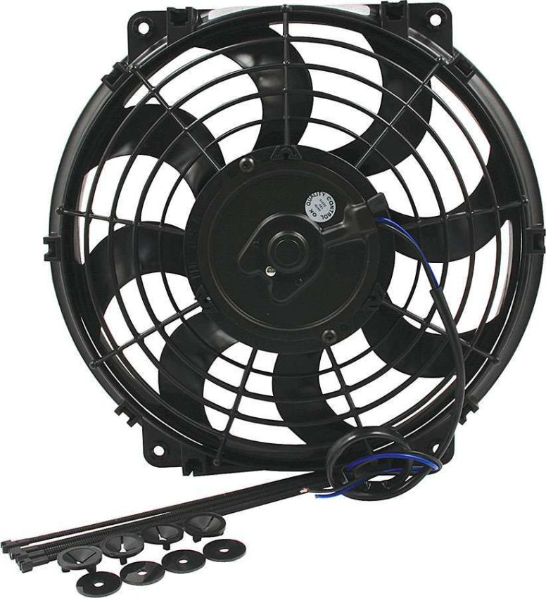 ALLSTAR PERFORMANCE ALL30072 Electric Fan 12in Curved Blade