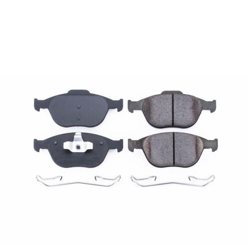 PowerStop 17-970 PowerStop - Z17 Low-Dust Ceramic Brake Pads with Hardware