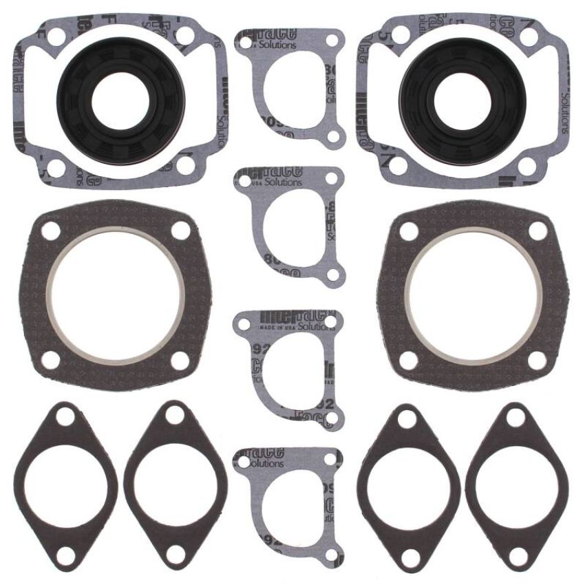 Vertex Pistons 711054X Vertex Gaskets 82-84 John Deere Snowfire (Kawasaki) FC/2 Complete Gasket Kit w/ Oil Seals