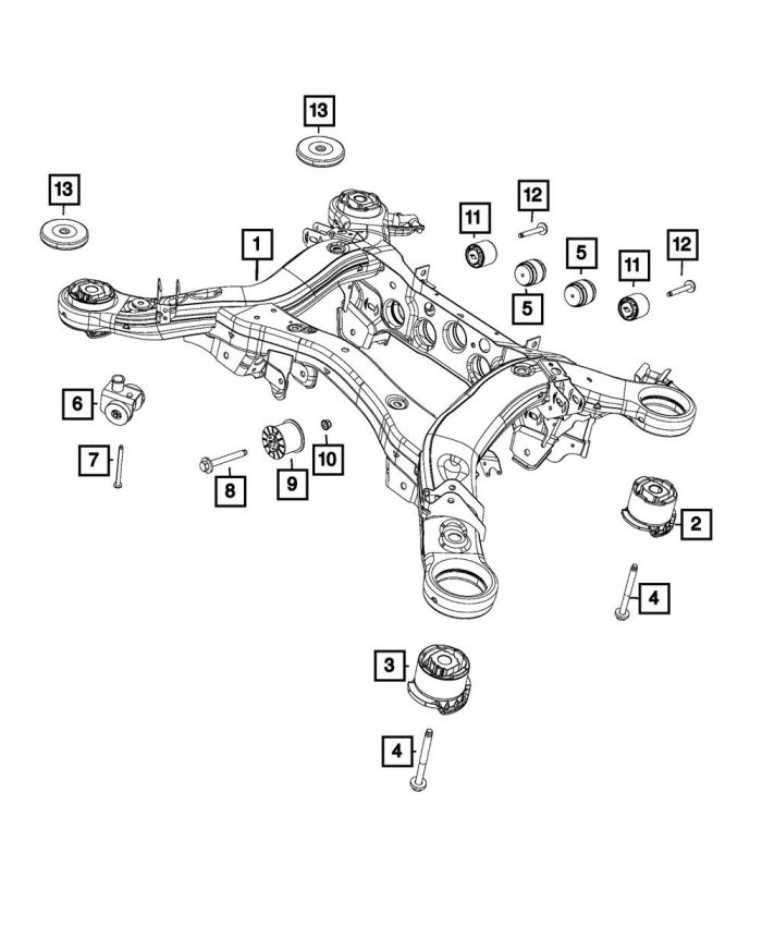 Mopar Performance 6510719AA Mopar Bolt