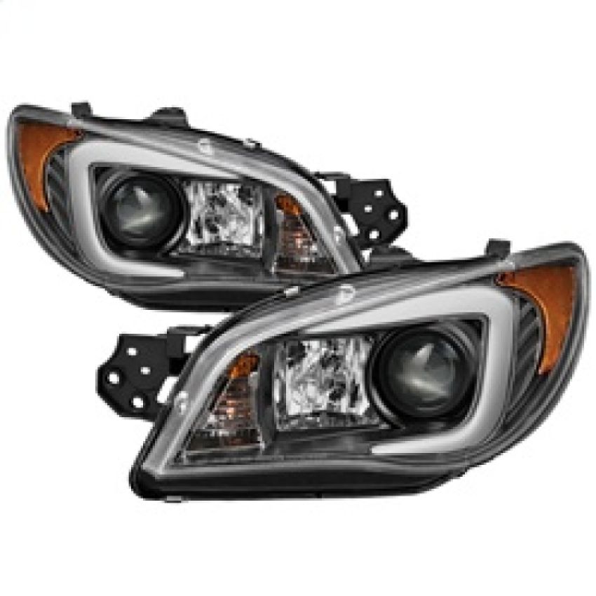 SPYDER 5083920 Projector Headlights - Light Bar DRL - Black