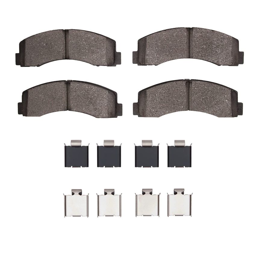 Dynamic Friction 1400-2087-01 Brake Pad Kt