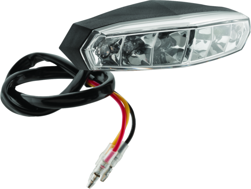 BikeMaster 266262 LED Mini Tail Light w/ License Plate Light