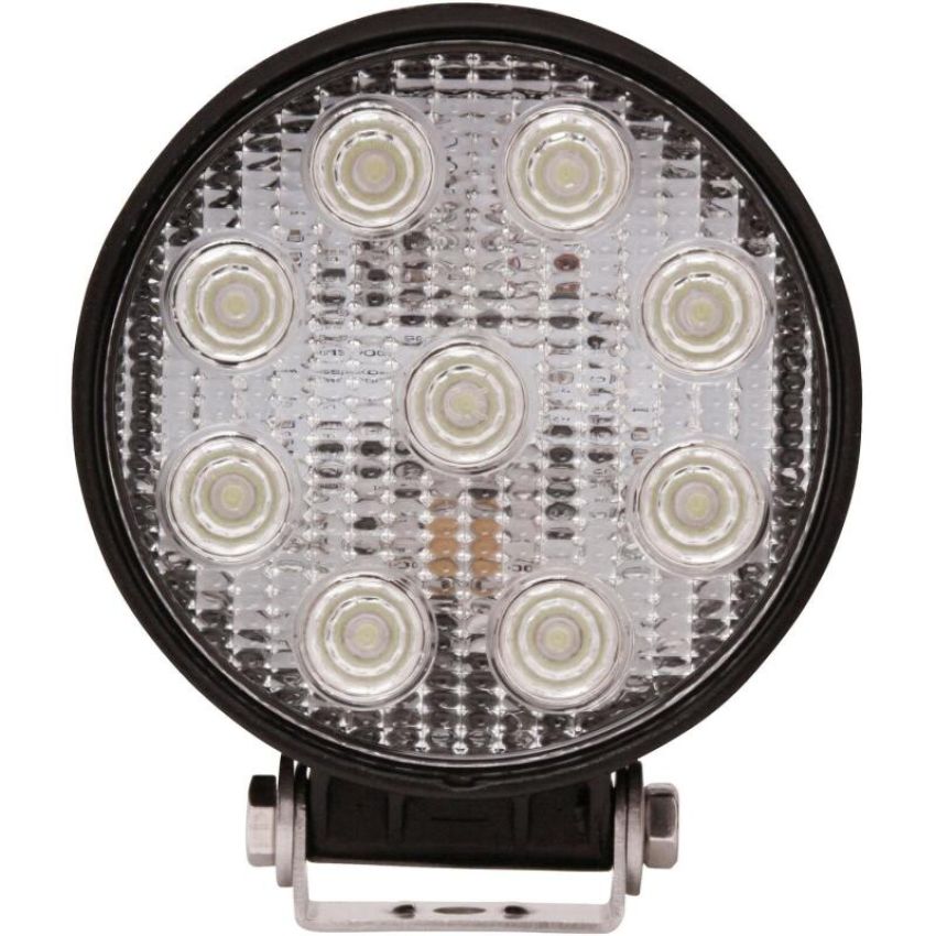 Westin 09-12006B LED Work Utility Light Round 5 inch Flood w/3W Epistar - Black