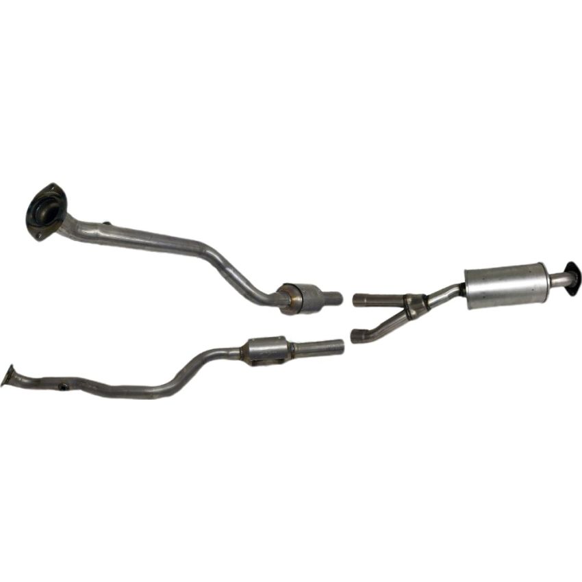 Davico 18625 EPA (Federal) Catalytic Converter and Muffler Assembly Center