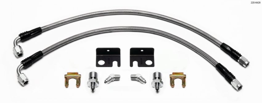 Wilwood 220-6428 Flexline Kit 00-04 PT Cruiser/Neon SRT/4 w/ Forged Dynalite Caliper