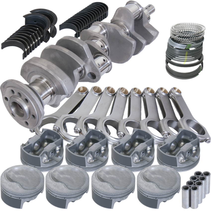 Eagle 12508030 Chevrolet Small Block Rotating Assembly +.030 Bore 6in H-Beam Rods 3.75 Stroke