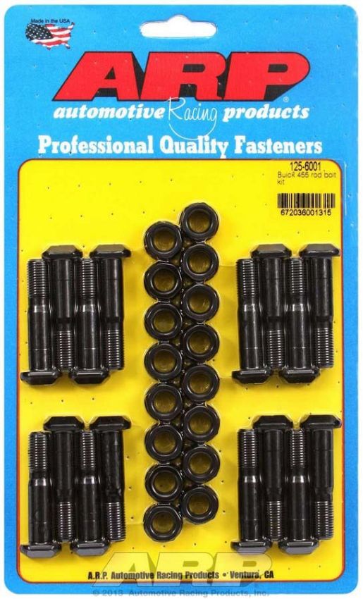 ARP ARP125-6001 Buick Rod Bolt Kit - Fits 400-455
