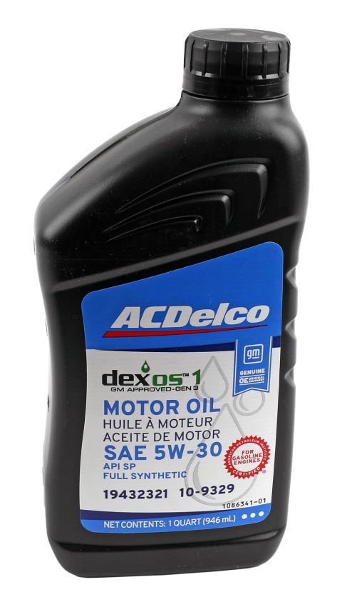 5w30 ACDelco Dexos1 Engine Oil 19432321