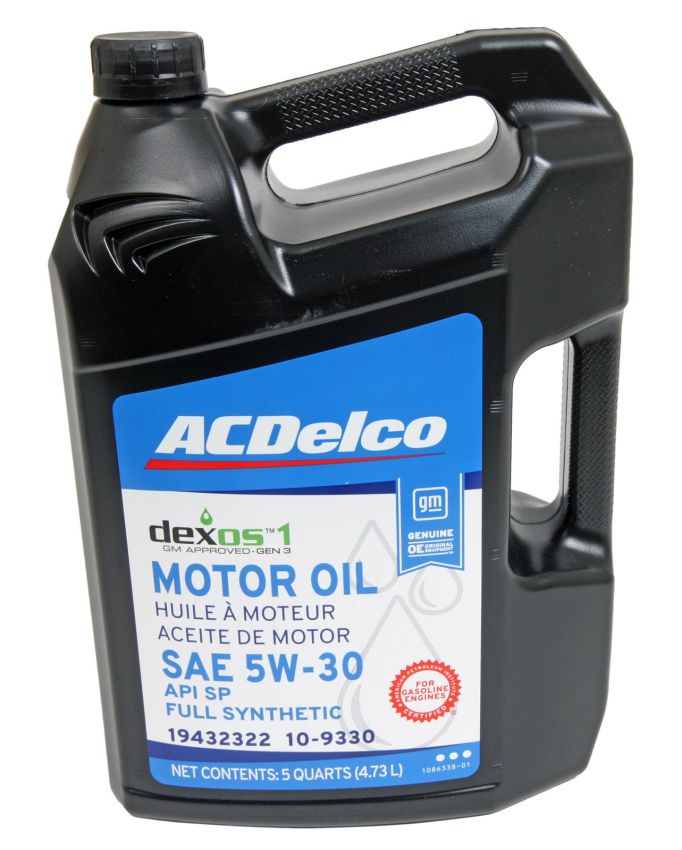 5w30 ACDelco Motor Oil 19432322