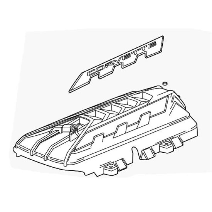 ACDelco GM Genuine Parts Engine Intake Manifold Covers for 2020-2025 CORVETTE - 12731708