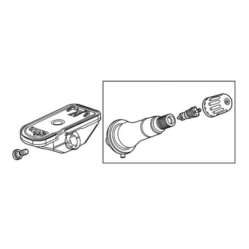 ACDelco GM Genuine Parts TPMS Sensors 13542523