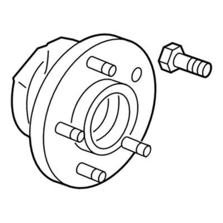 ACDelco Wheel Bearing and Hub Assemblies 13546719
