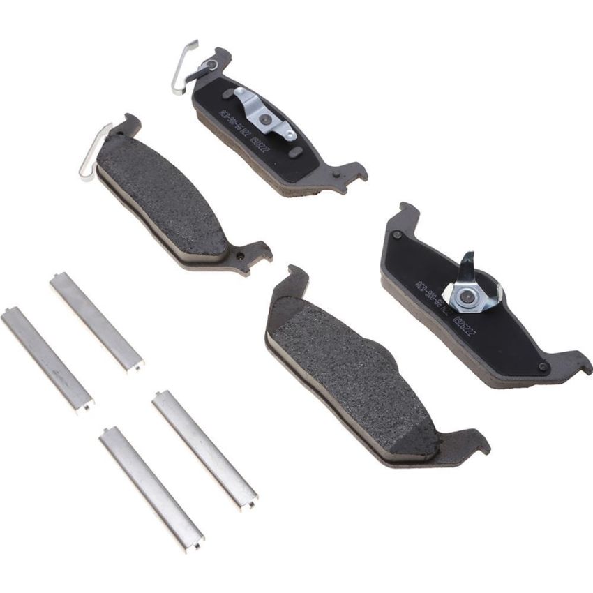 ACDelco Silver Ceramic Disc Brake Pads for 2004-2011 F-150, 2004 F-150 HERITAGE, 2006-2008 MARK LT - 19431118