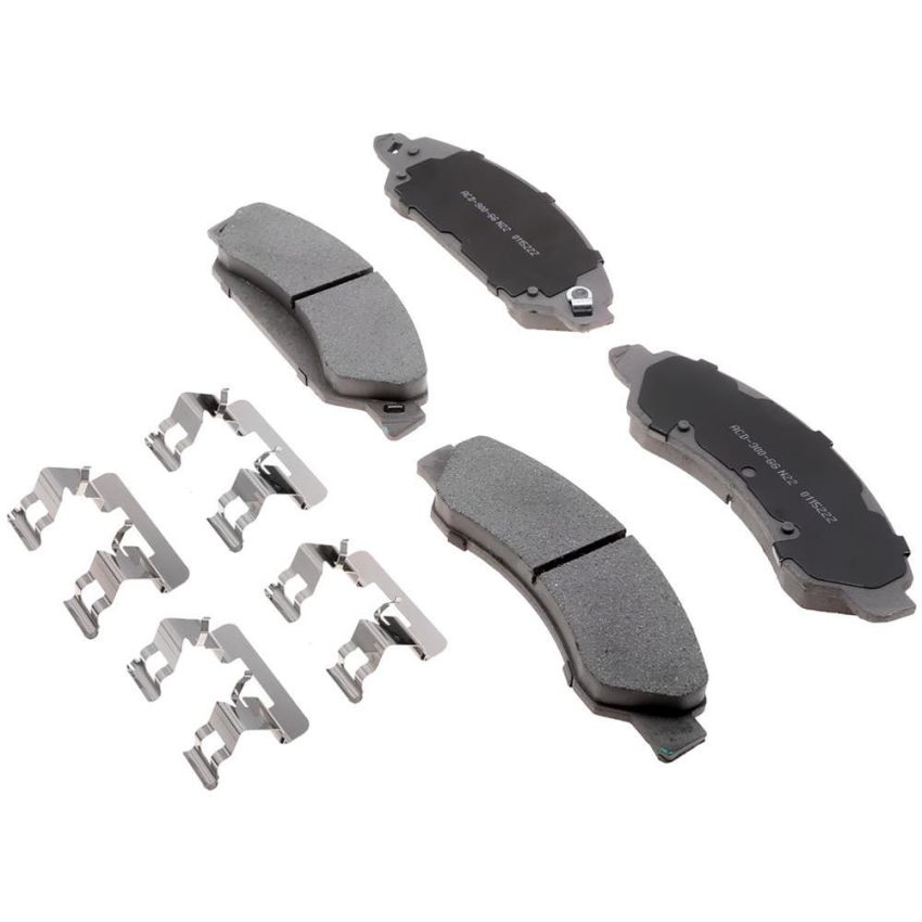 ACDelco Silver Ceramic Disc Brake Pads 19429876