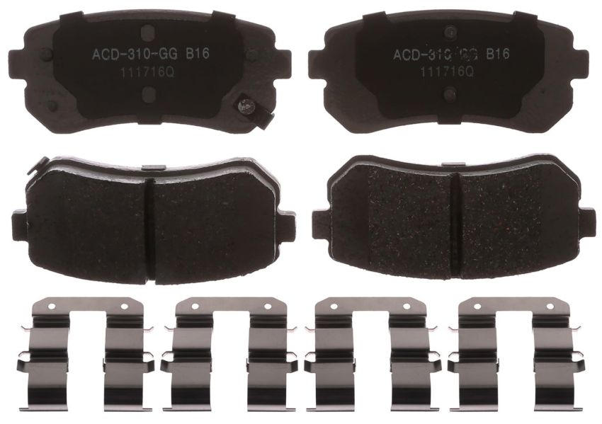 ACDelco Silver Brake Pads 19361173