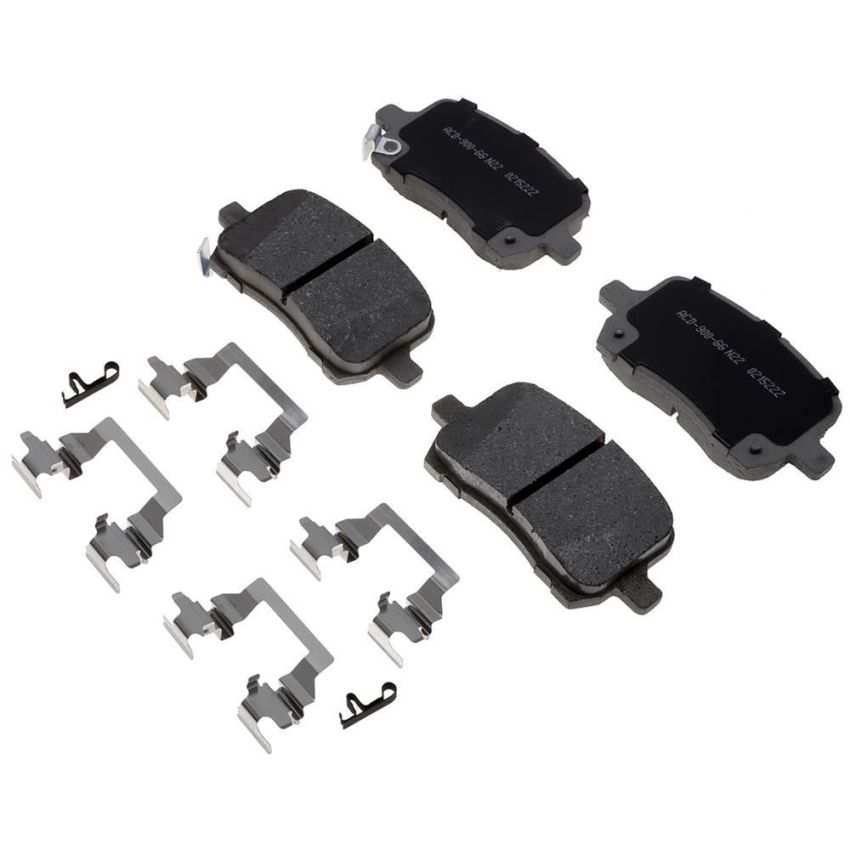 ACDelco Silver Ceramic Disc Brake Pads 19431126