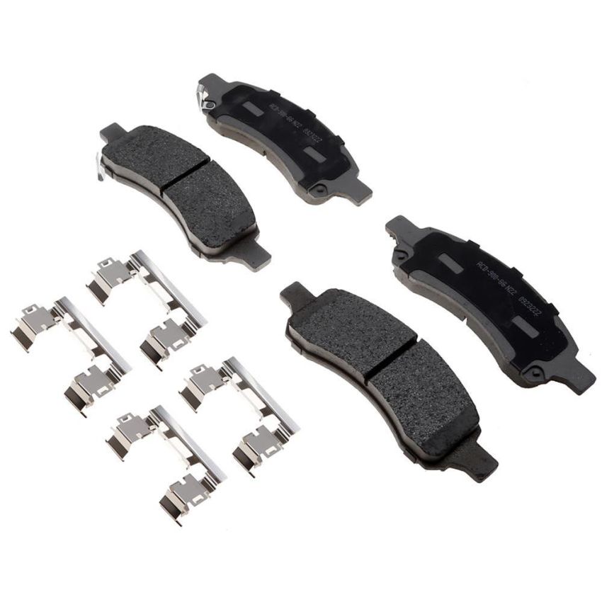 ACDelco Silver Ceramic Disc Brake Pads 19431127