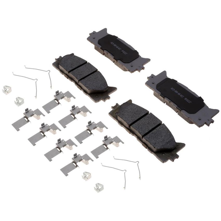 ACDelco Silver Ceramic Disc Brake Pads 19431128