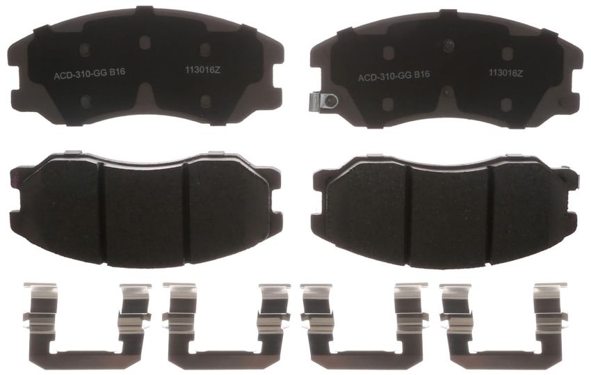 ACDelco Silver Brake Pads 19360239