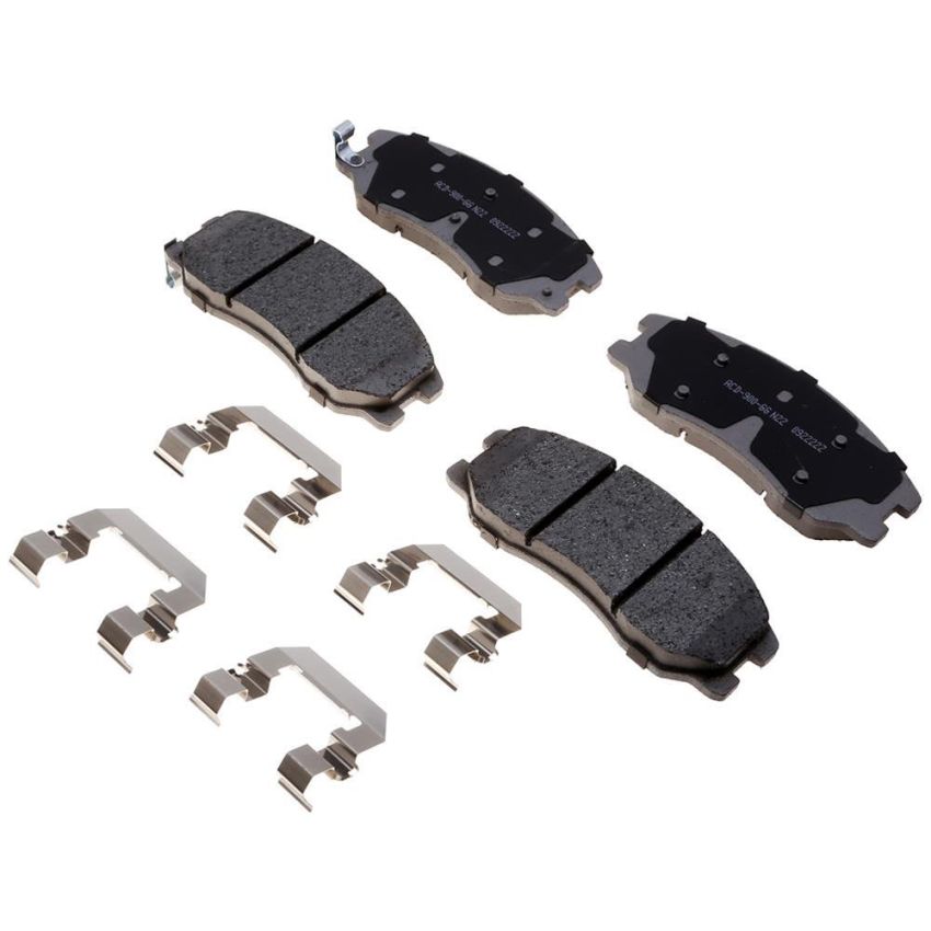 ACDelco Silver Ceramic Disc Brake Pads 19431131