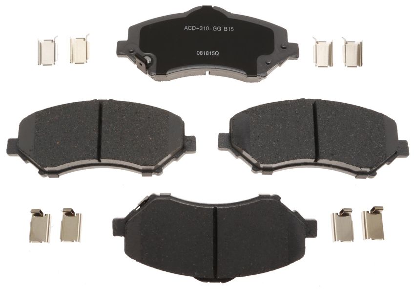 ACDelco Silver Brake Pads 19305654