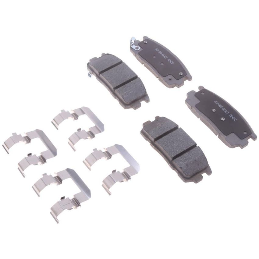 ACDelco Silver Ceramic Disc Brake Pads 19429888