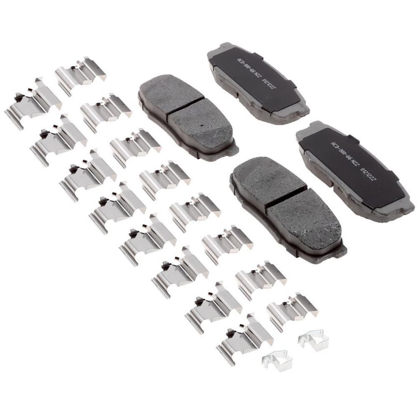 ACDelco Silver Ceramic Disc Brake Pads 19429891