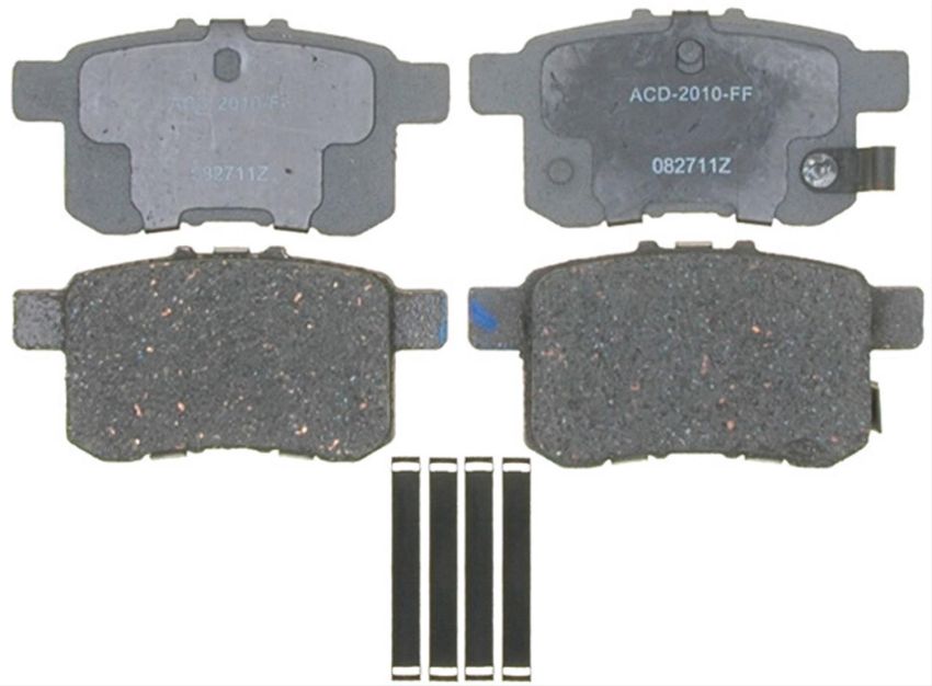 ACDelco Silver Brake Pads for 2008-2017 ACCORD, 2009-2014 TSX - 19255841