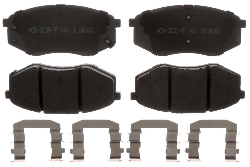 ACDelco Silver Brake Pads 19339880