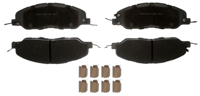 ACDelco Silver Brake Pads 19339882