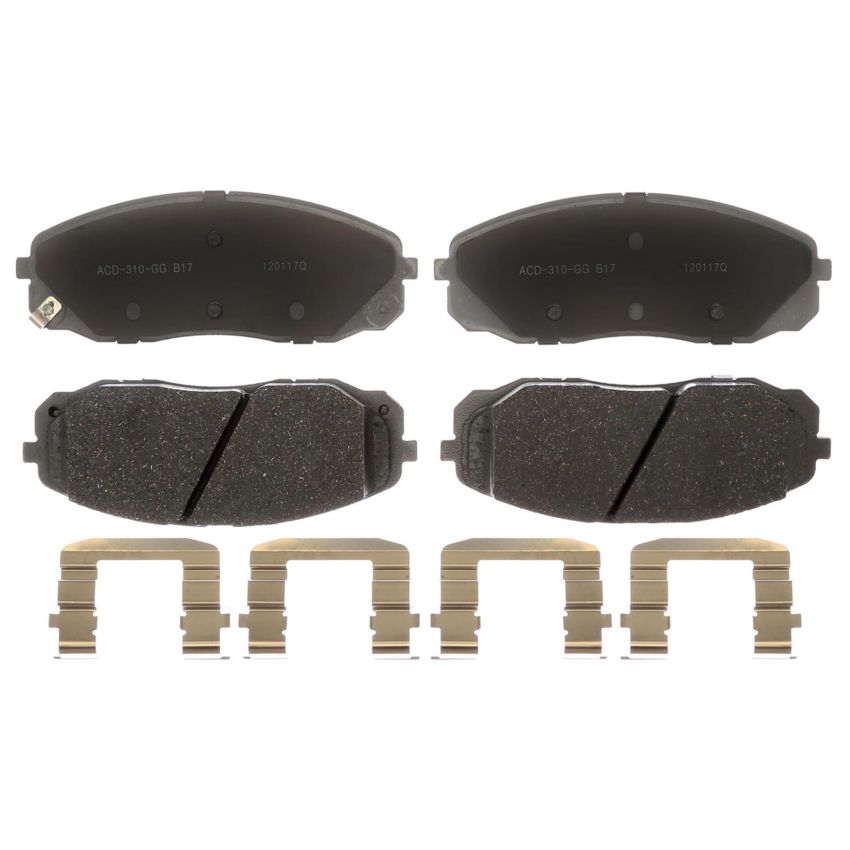 ACDelco Silver Brake Pads for 2015-2021 SEDONA - 19382236