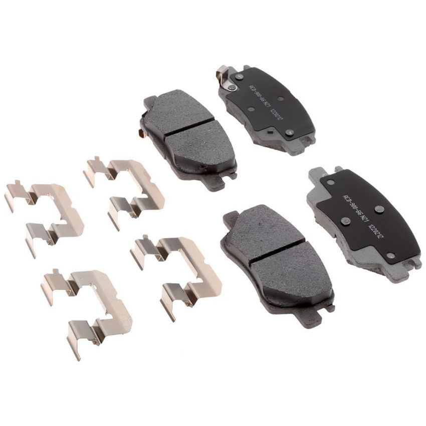 ACDelco Silver Ceramic Disc Brake Pads 19431142