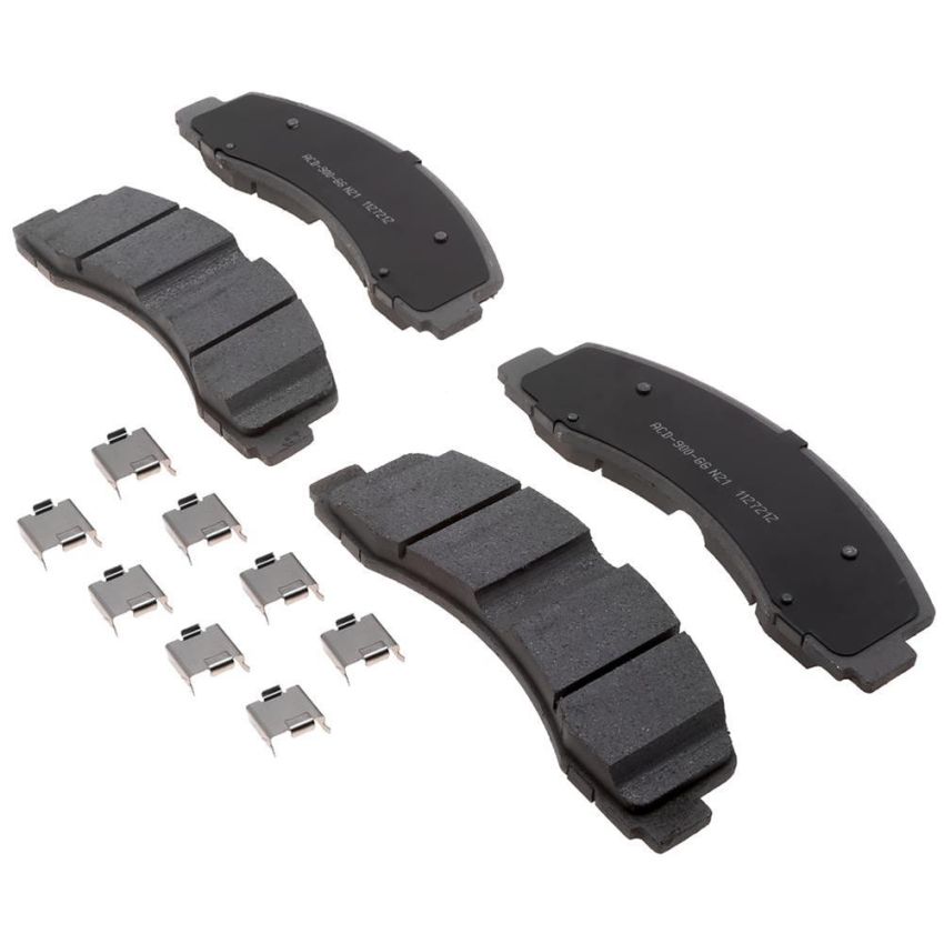 ACDelco Silver Ceramic Disc Brake Pads for 2010-2021 EXPEDITION, NAVIGATOR, 2010-2020 F-150 - 19429933
