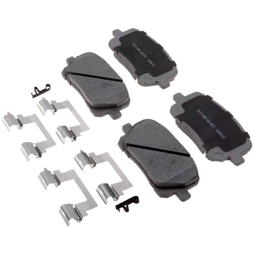 ACDelco Silver Ceramic Disc Brake Pads for 2003-2008 COROLLA, MATRIX, VIBE - 19431182